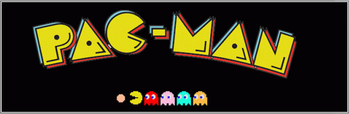 classic retro games including pacman, frogger, space invaders
